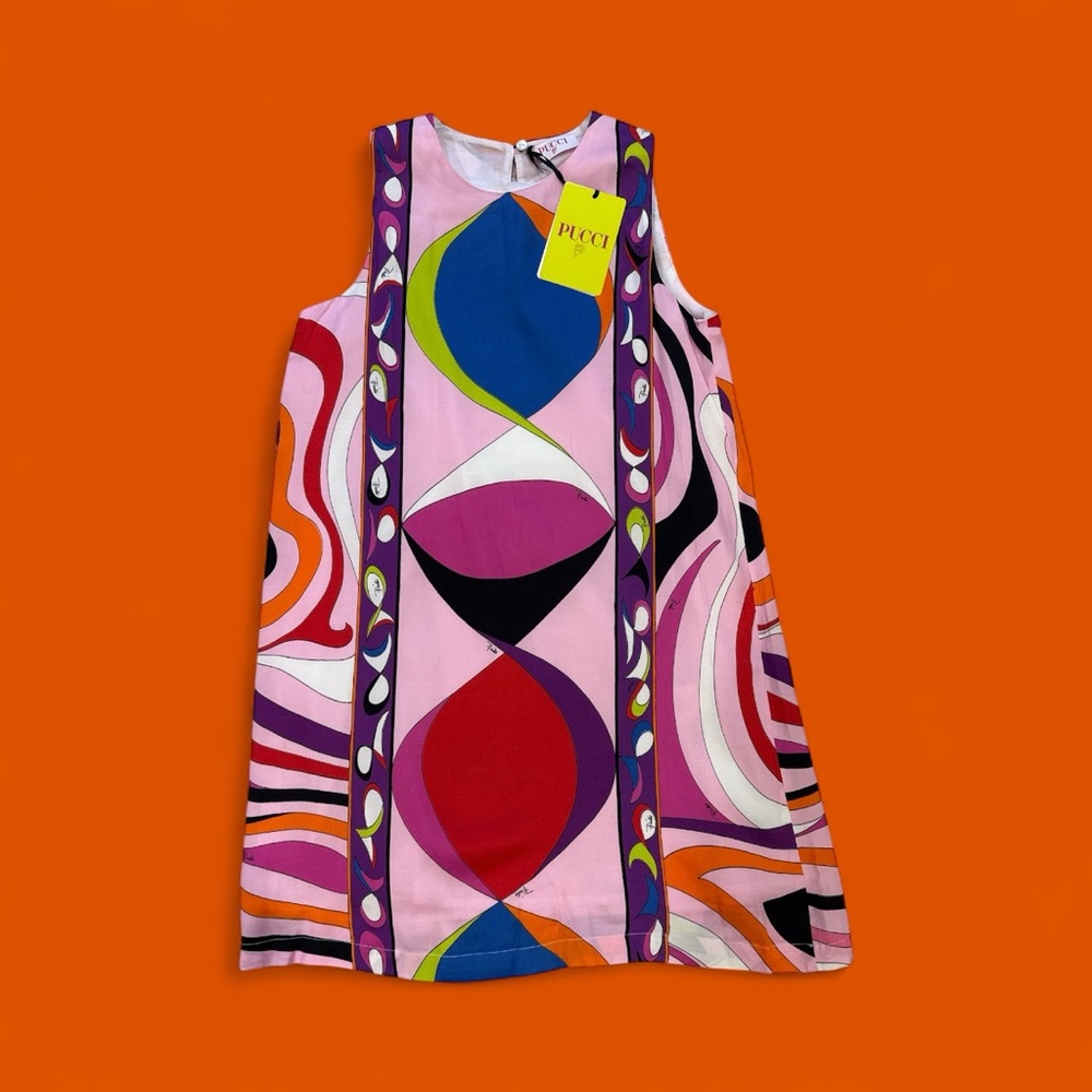 PUCCI PESCI AND MARMO-PRINT DRESS - Picture 3 of 8